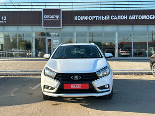 2018 Lada (ВАЗ) Vesta SW I, белый, 1045000 рублей, вид 2
