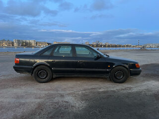 1992 Audi 100 IV (C4), чёрный, 180000 рублей, вид 3