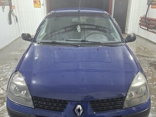 2004 Renault Symbol I Рестайлинг, синий, 180000 рублей, вид 2