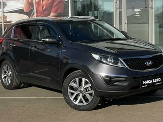 2015 Kia Sportage III Рестайлинг, серый, 1390000 рублей, вид 4