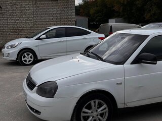 2010 Lada (ВАЗ) Priora I, белый, 165000 рублей, вид 3