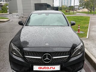 2017 Mercedes-Benz C-Класс 180 9G-TRONIC IV (W205), чёрный, 2199999 рублей, вид 1