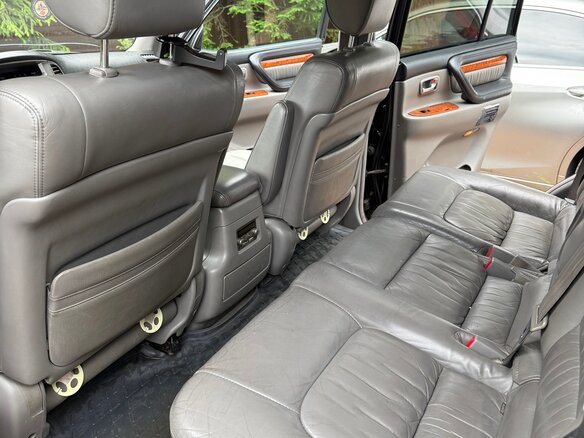 2004 Lexus LX 470 II Рестайлинг, чёрный, 1500000 рублей - вид 8