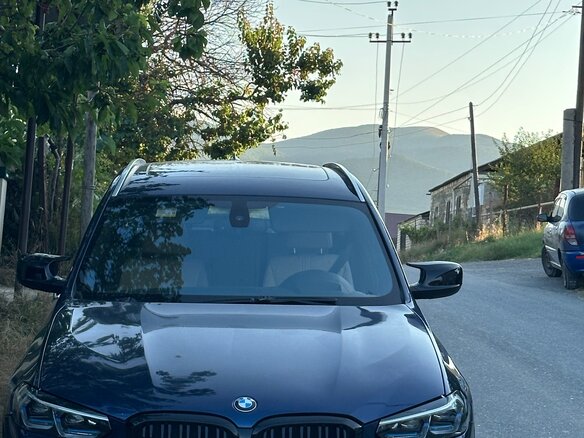 2011 BMW X3 35i xDrive II (F25), синий, 2350000 рублей - вид 2