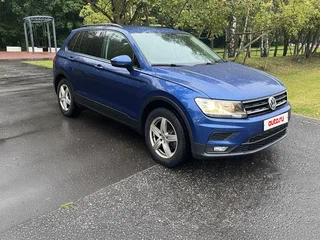 2018 Volkswagen Tiguan II, синий, 1570000 рублей, вид 3