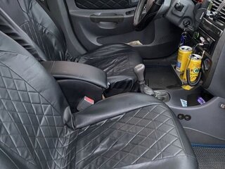 2003 Hyundai Accent ТагАЗ II, серый, 195000 рублей, вид 4
