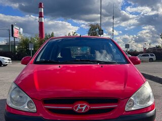 2006 Hyundai Getz I Рестайлинг, красный, 530000 рублей, вид 3