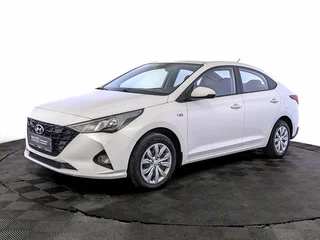 2022 Hyundai Solaris II Рестайлинг, белый, 1485000 рублей, вид 1