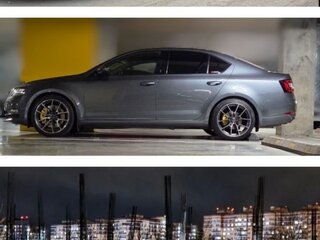 2019 Skoda Octavia III (A7) Рестайлинг, серый, 3000000 рублей, вид 4