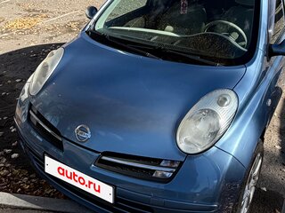 2007 Nissan Micra III (K12), голубой, 550000 рублей, вид 3