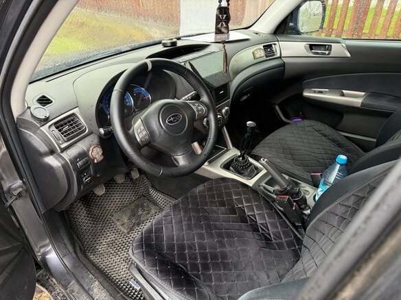 2008 Subaru Forester III, серый, 1200000 рублей - вид 14