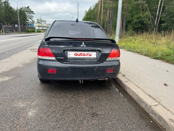2004 Mitsubishi Lancer IX, чёрный, 189000 рублей - вид 2