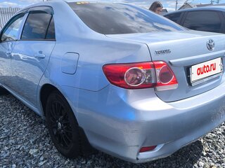 2011 Toyota Corolla X (E140, E150) Рестайлинг, голубой, 650000 рублей, вид 4