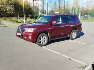 2011 Lexus LX 570 III, пурпурный, 3300000 рублей, вид 2