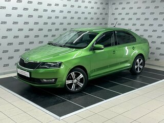 2018 Skoda Rapid I Рестайлинг, зелёный, 1350000 рублей, вид 1