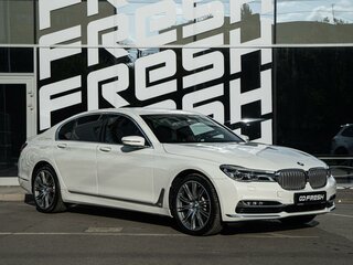 2016 BMW 7 серии 730i VI (G11/G12), белый, 3190000 рублей, вид 1