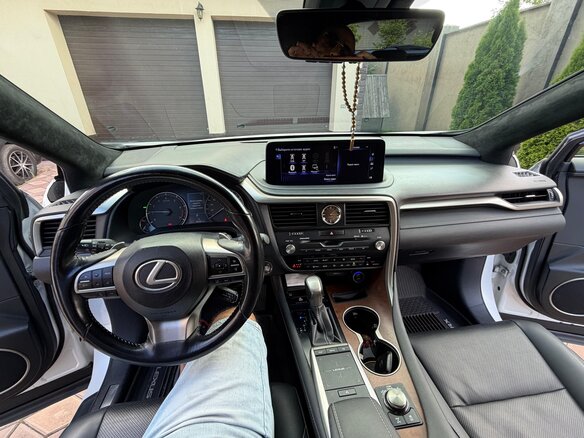 2021 Lexus RX 350L IV Рестайлинг, белый, 5150000 рублей - вид 13