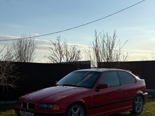 1995 BMW 3 серии Compact 318i III (E36), красный, 400000 рублей, вид 2