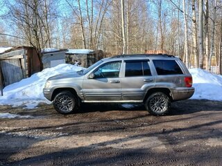 1999 Jeep Grand Cherokee II (WJ), серый, 750000 рублей, вид 3
