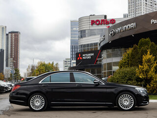 2016 Mercedes-Benz S-Класс 500 VI (W222, C217), чёрный, 2618000 рублей, вид 3