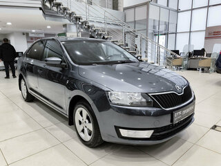 2014 Skoda Rapid I, серый, 799000 рублей, вид 3