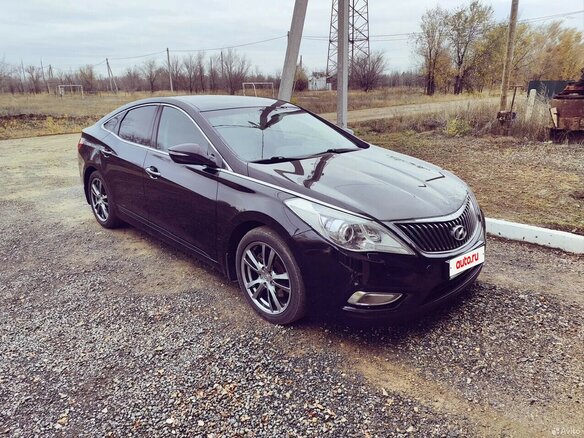 2012 Hyundai Grandeur V, чёрный, 900000 рублей - вид 1
