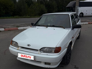 2010 Lada (ВАЗ) 2114, белый, 75000 рублей, вид 1