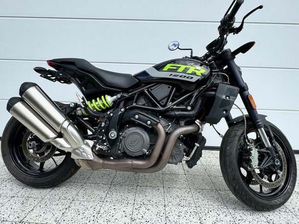 2022 Indian FTR 1200, чёрный, 988000 рублей - вид 5
