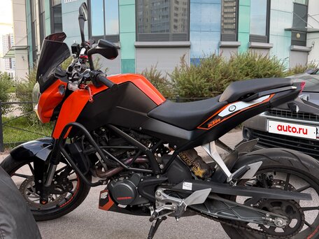 2014 KTM 200 Duke, чёрный, 250000 рублей, вид 2