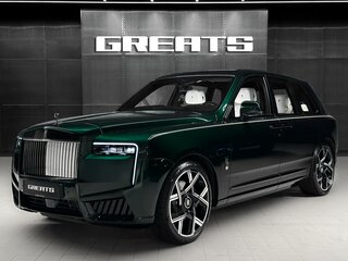 2026 Rolls-Royce Cullinan Black Badge I Рестайлинг (Series II), зелёный, 73000000 рублей, вид 1
