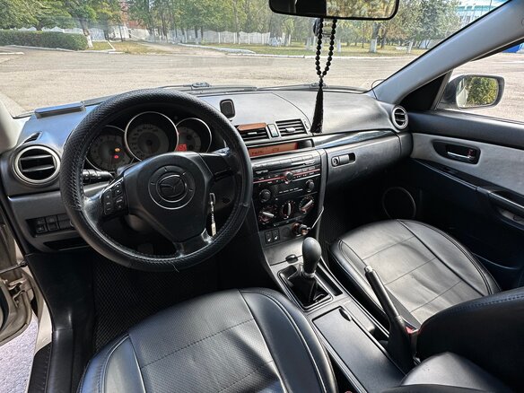 2008 Mazda 3 I (BK) Рестайлинг, серебристый, 560000 рублей - вид 7