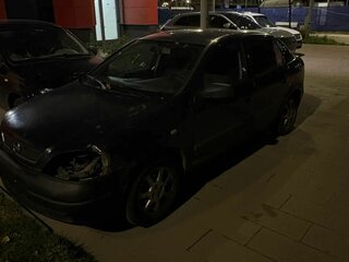 2002 Opel Astra F, синий, 85000 рублей, вид 1