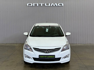 2016 Hyundai Solaris I Рестайлинг, белый, 1037000 рублей, вид 2