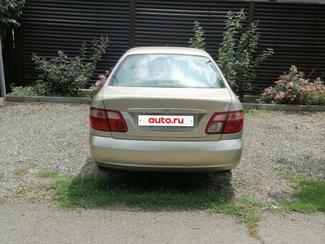 2002 Nissan Almera II (N16) Рестайлинг, золотистый, 339000 рублей, вид 4
