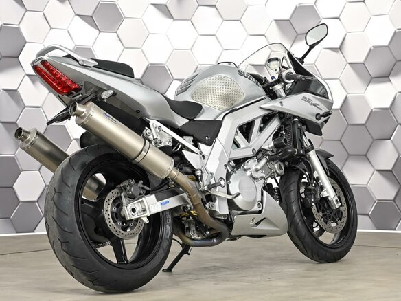 2003 Suzuki SV 1000, серебристый - вид 6
