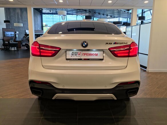 2016 BMW X6 M50d II (F16), белый - вид 2