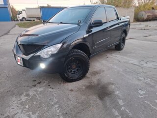 2008 SsangYong Actyon Sports I, чёрный, 550000 рублей, вид 1