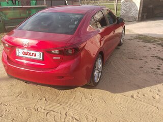 2017 Mazda 3 III (BM) Рестайлинг, красный, 1300000 рублей, вид 3