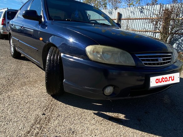 2008 Kia Spectra I Рестайлинг 2, синий, 173000 рублей - вид 4