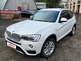 2016 BMW X3 20d xDrive II (F25) Рестайлинг, белый, 2180000 рублей, вид 1