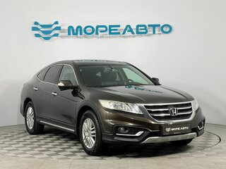 2013 Honda Crosstour I Рестайлинг, коричневый, 1650000 рублей, вид 3