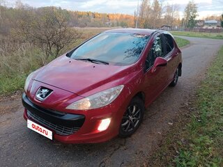 2009 Peugeot 308 I, красный, 350000 рублей, вид 1