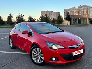 2012 Opel Astra GTC J Рестайлинг, красный, 650000 рублей, вид 3