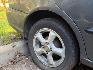 2006 Hyundai Accent ТагАЗ II, серый, 350000 рублей, вид 4
