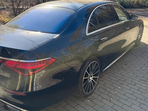 2021 Mercedes-Benz S-Класс 500 Long 4MATIC VII (W223), чёрный, 9200000 рублей - вид 6