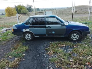 2002 Lada (ВАЗ) 21099, синий, 90000 рублей, вид 2