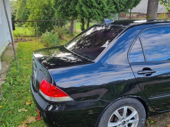 2006 Mitsubishi Lancer IX Рестайлинг, чёрный, 500000 рублей