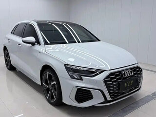 2023 Audi A3 Sportback 35 TFSI IV (8Y), белый, 2110002 рублей, вид 2
