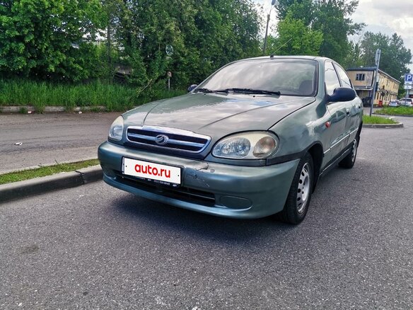 2007 ЗАЗ Sens, зелёный, 118000 рублей - вид 1