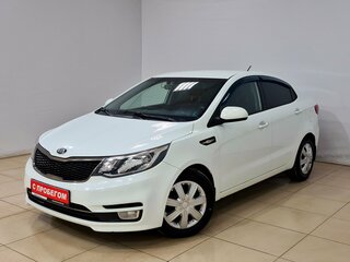 2015 Kia Rio III Рестайлинг, белый, 935000 рублей, вид 1